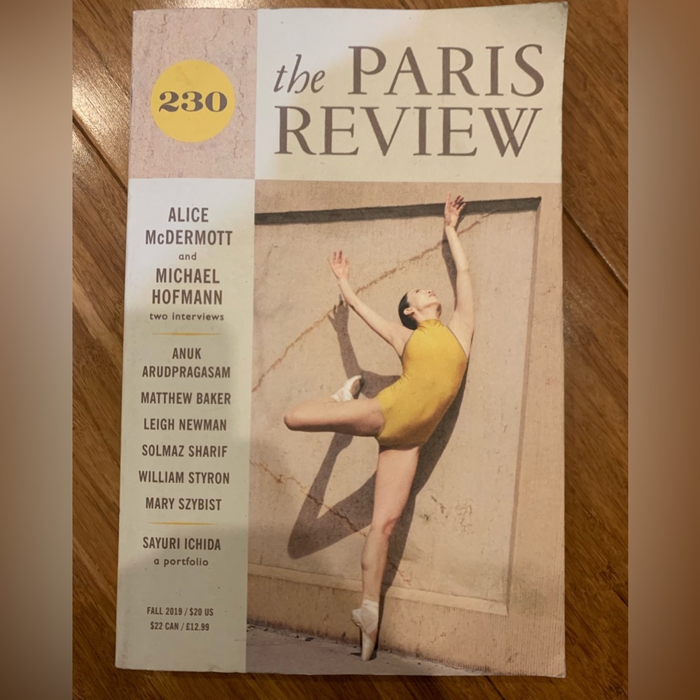 The Paris Review (230) Coffee Table Book